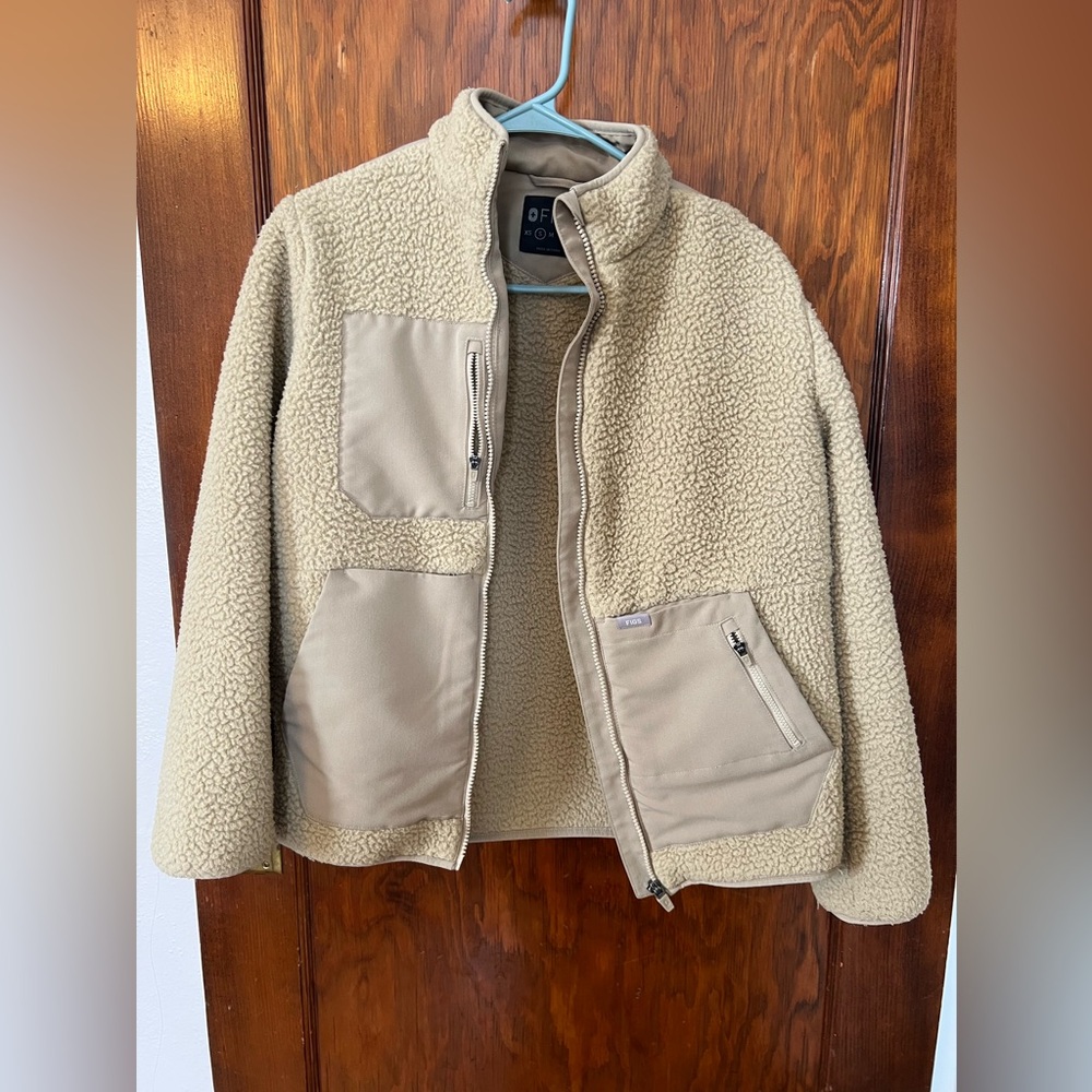 Figs Sherpa On Shift Jacket